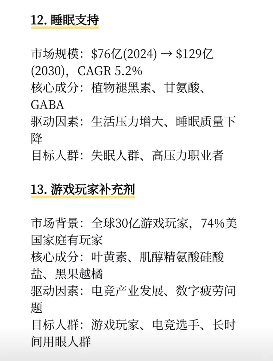 2026保健品哪些会是下一个爆点？