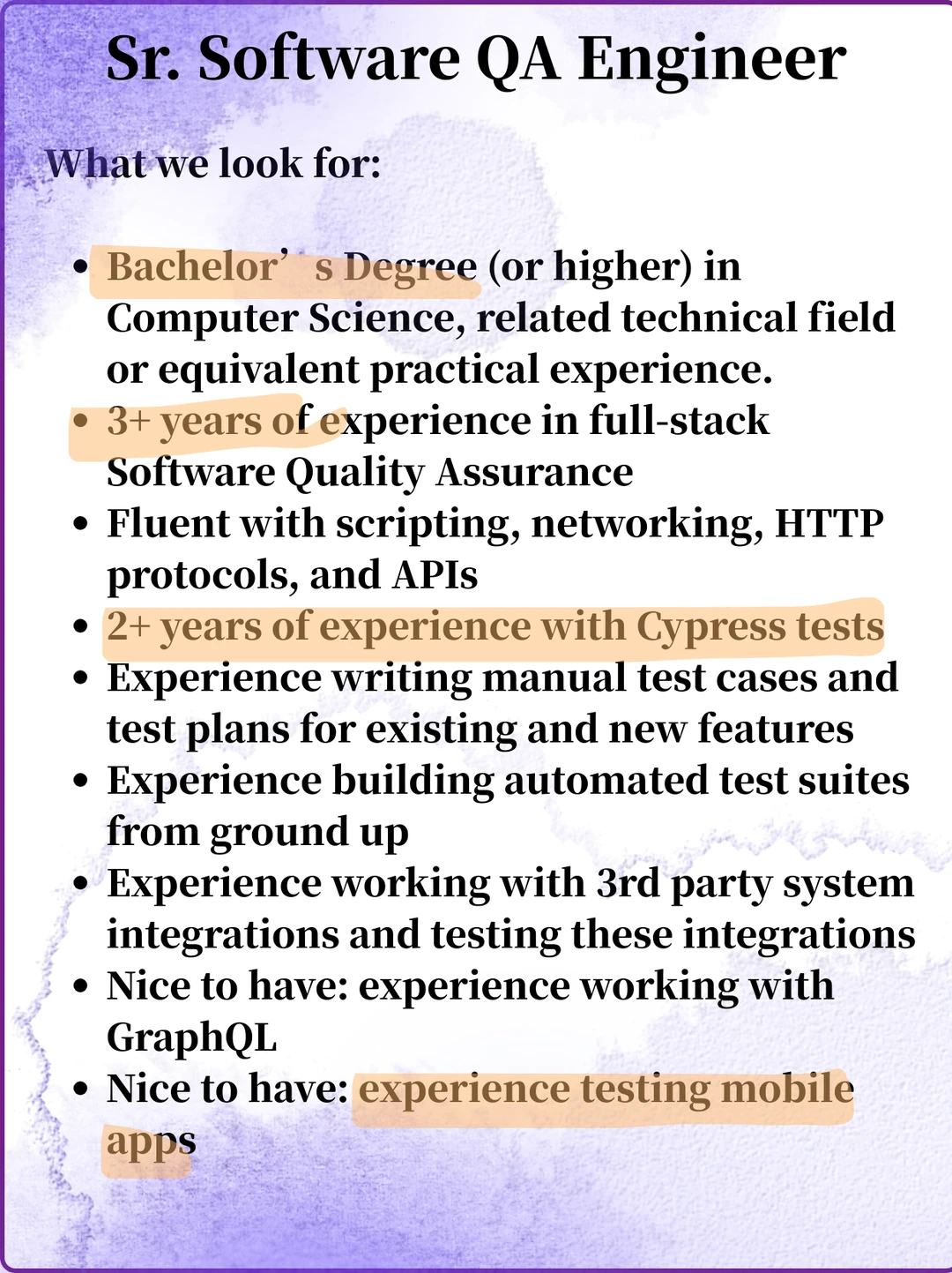 远程高级QA岗详细解读?远程测试工程师冲