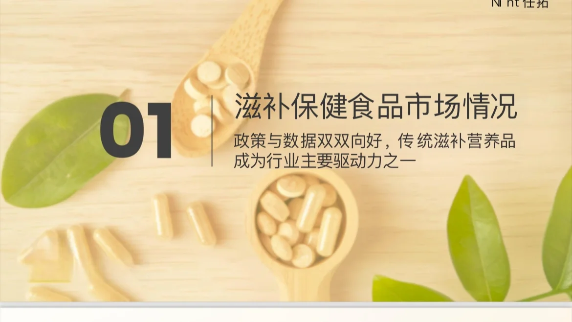2025年滋补保健品行业趋势洞察报告?