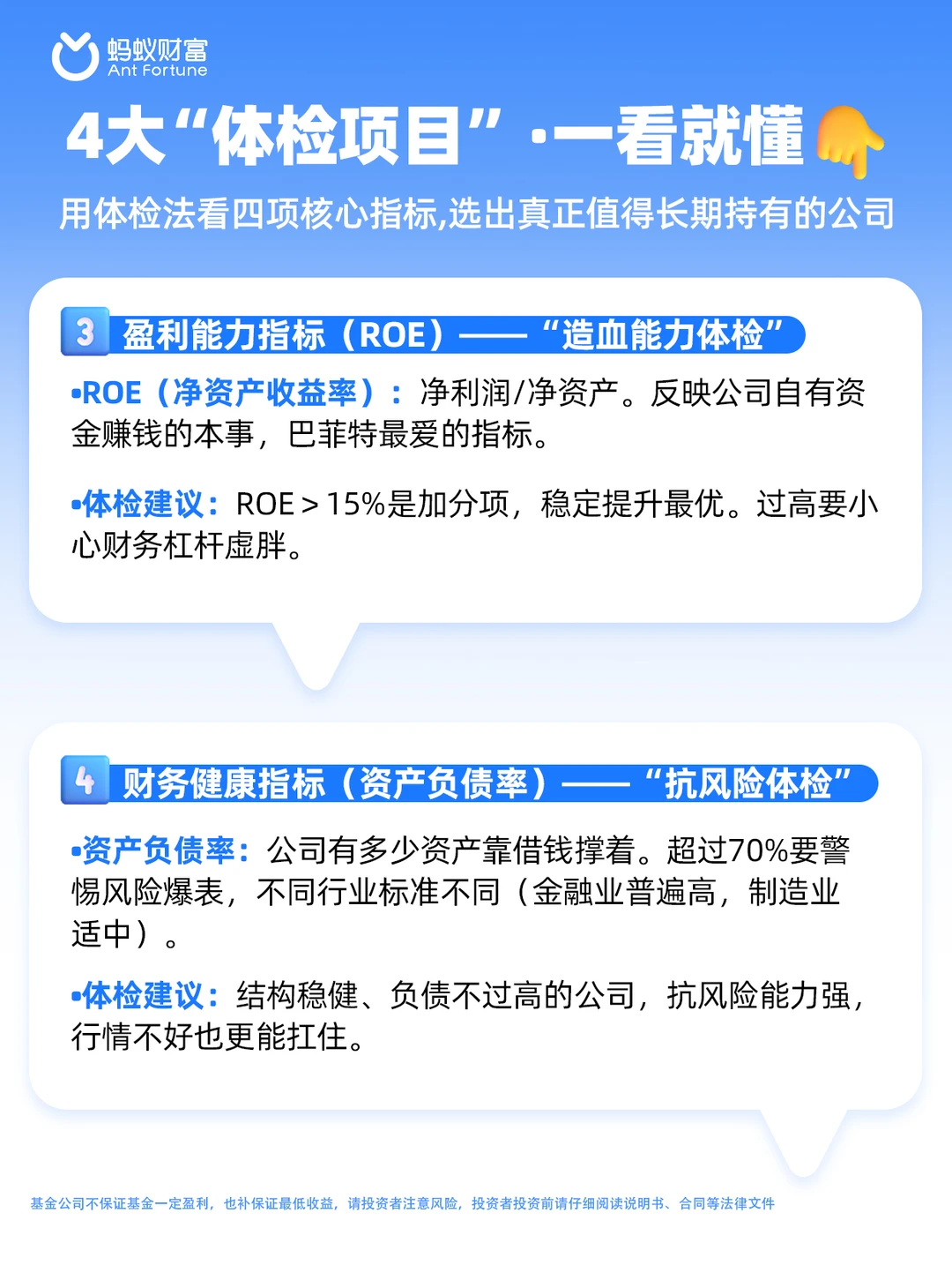 挑股不求人，四项指标教你找到好公司