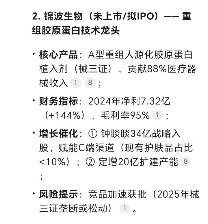 Deepseek一下：什么医美公司值得投资？