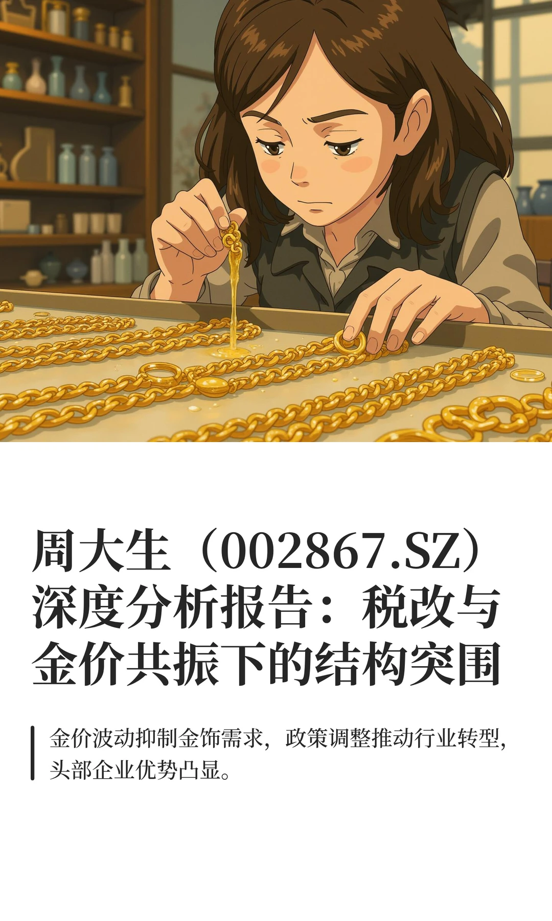 5分钟分析一家公司之——周大生