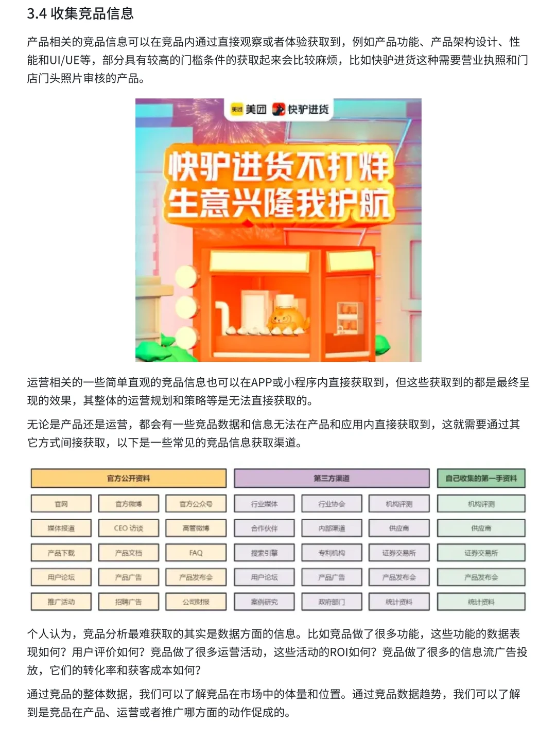 ?竞品分析步骤全流程SOP