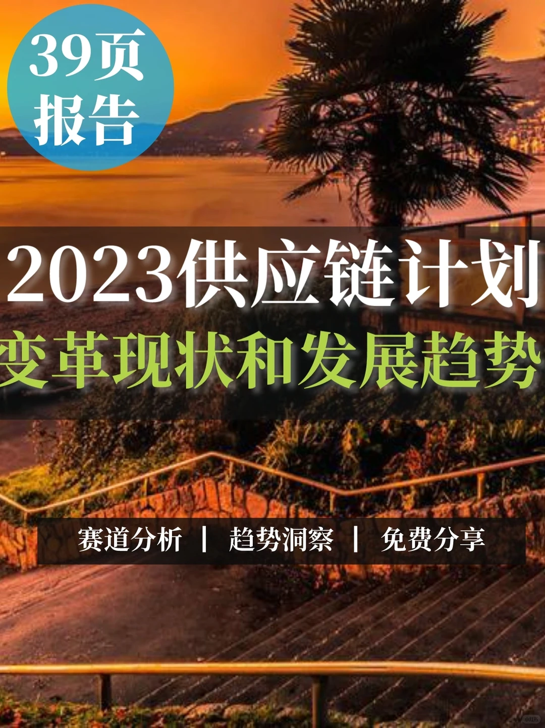 39页报告｜2023供应链计划变革和发展趋势