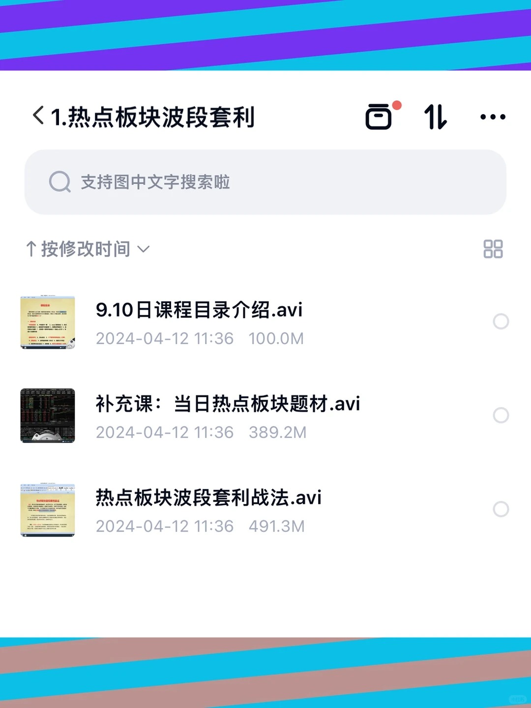 股票龙头战法波段套利热点轮动情绪周期视频