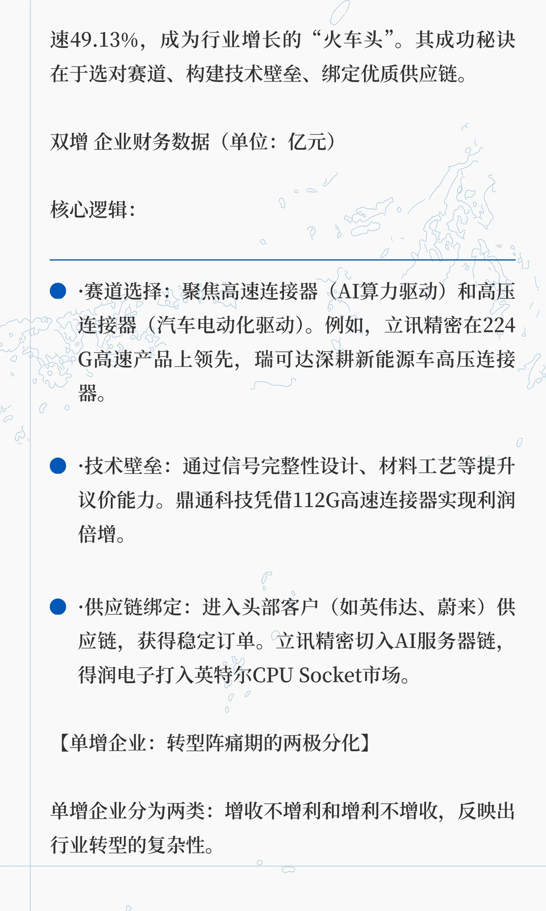 @连接器 | 30家连接器企业（三季度）财