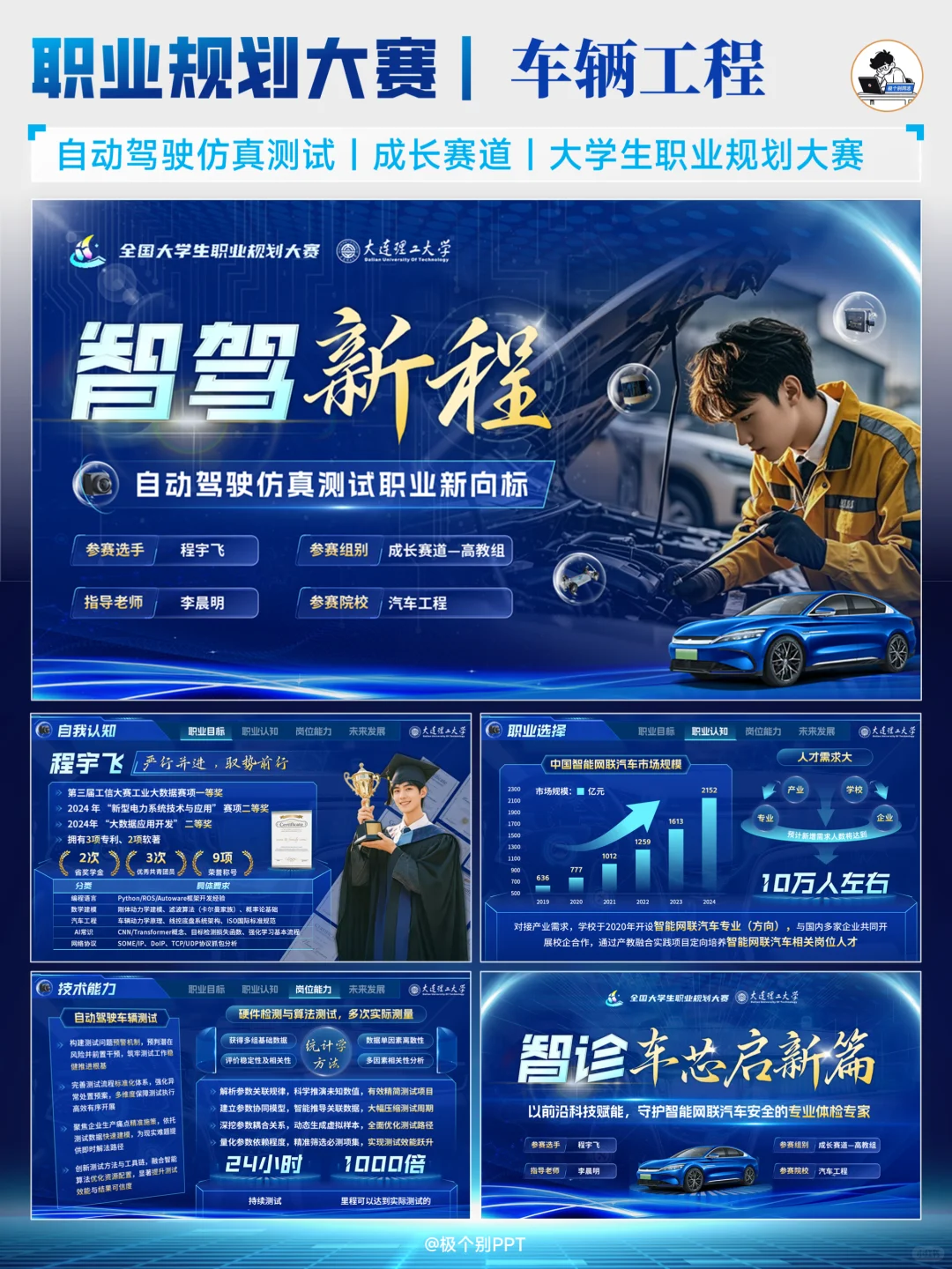 职规PPT分享丨车辆工程丨自动驾驶仿真测试