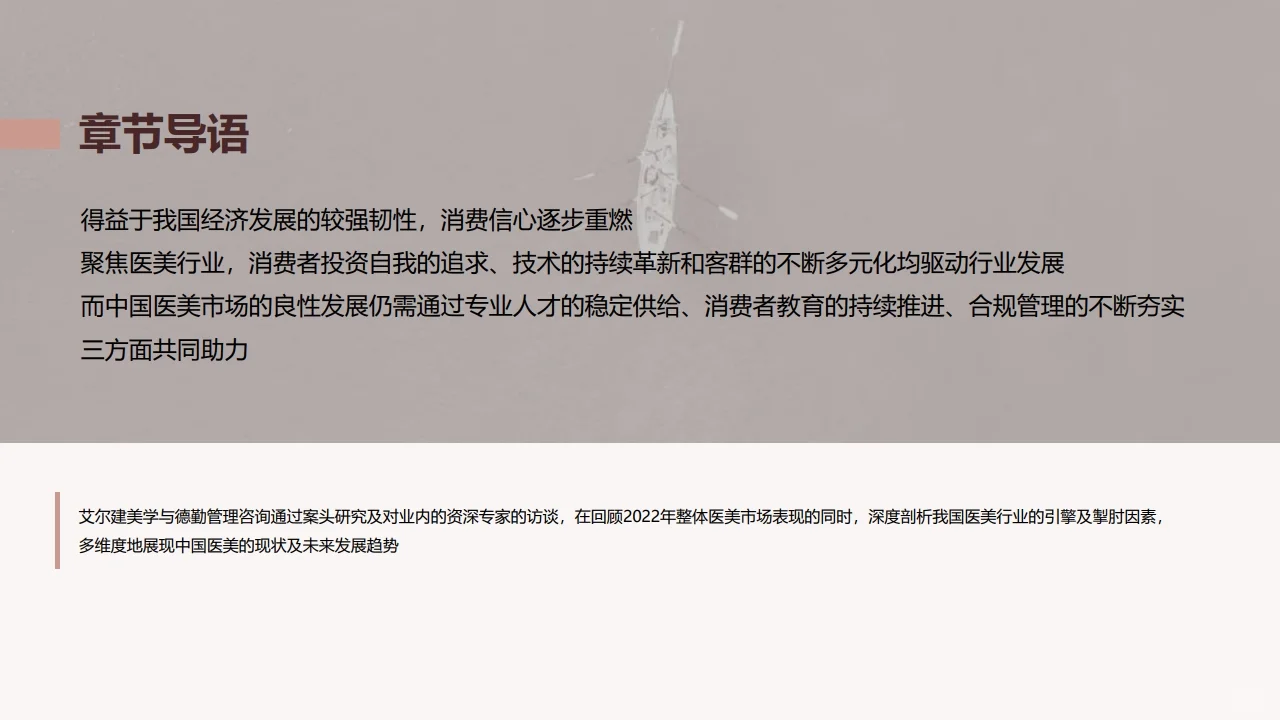 中国医美行业2023年度洞悉报告 行业报告