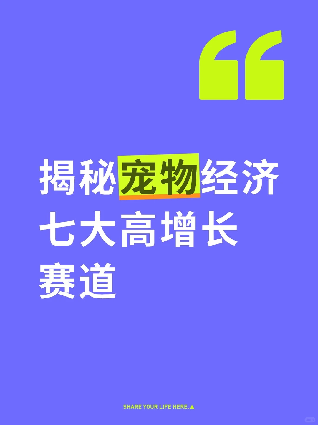 揭秘宠物经济七大高增长赛道