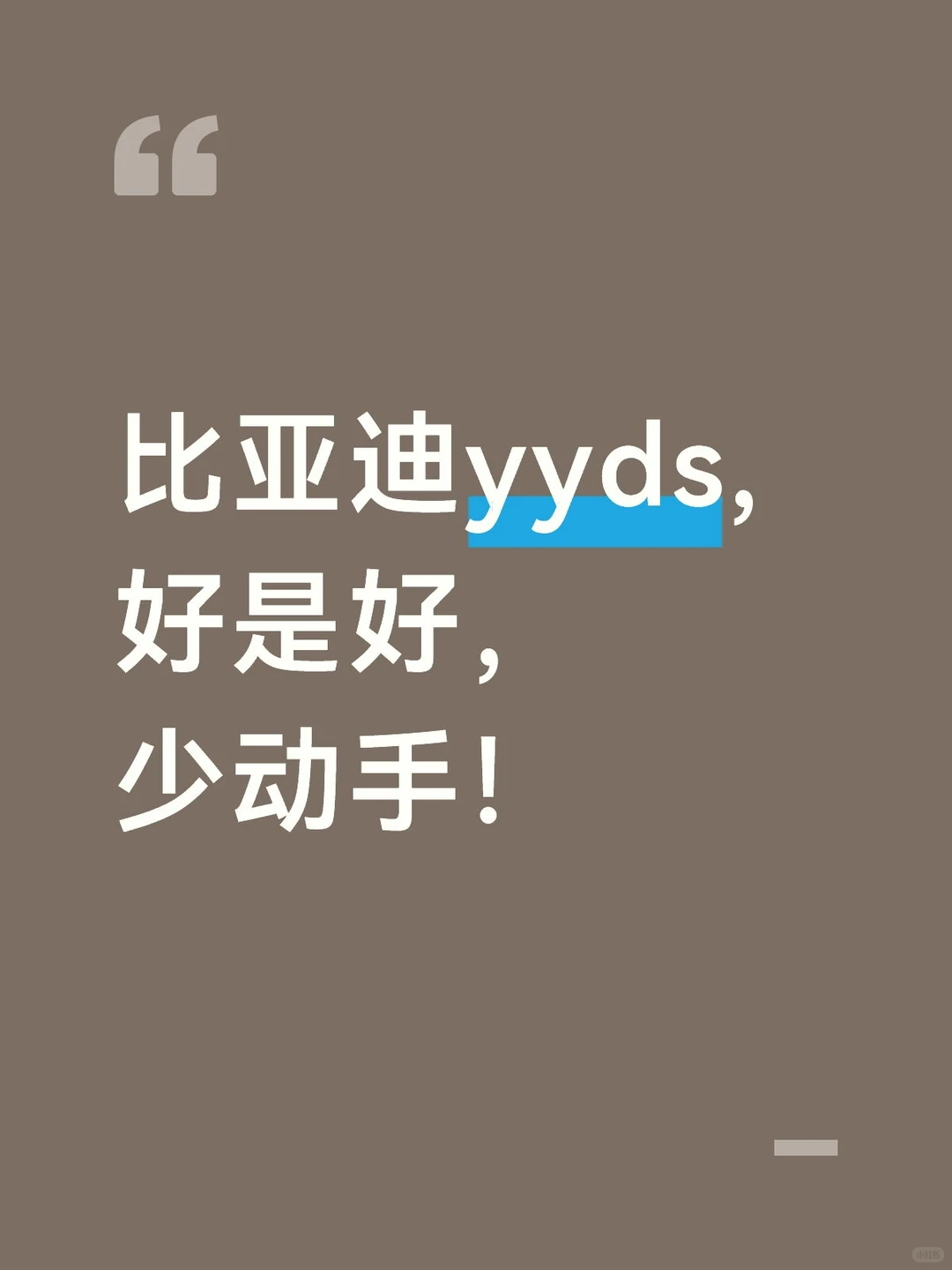 比亚迪yyds,慎重抄底!