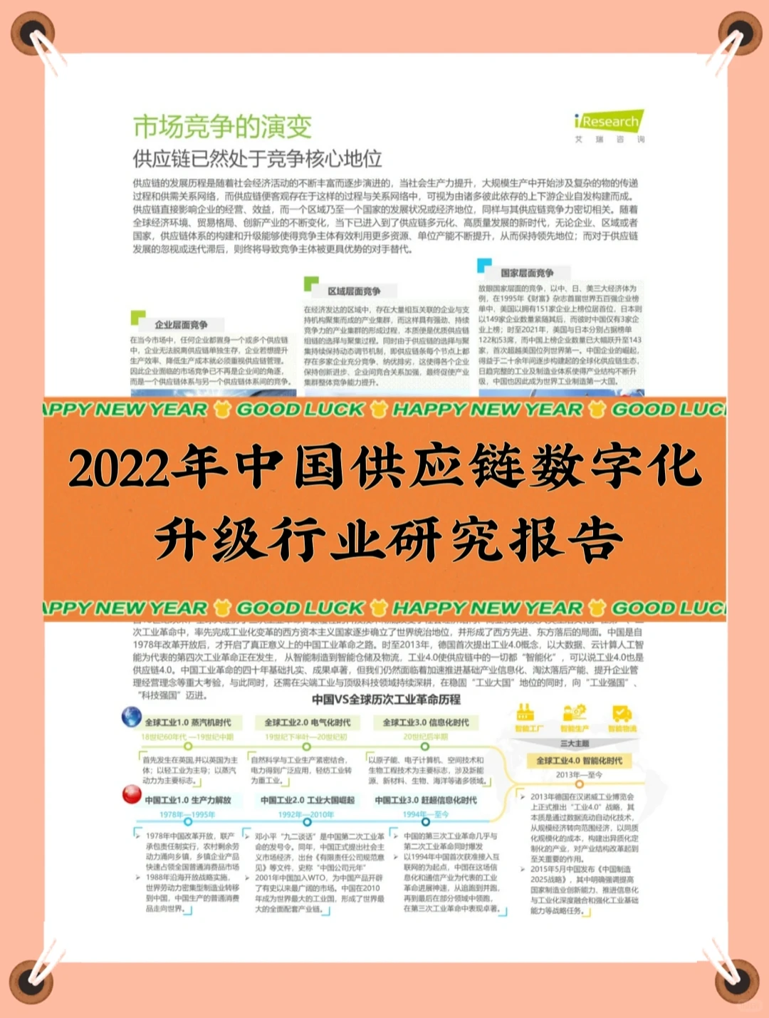 2022年中国供应链数字化升级行业研究报告