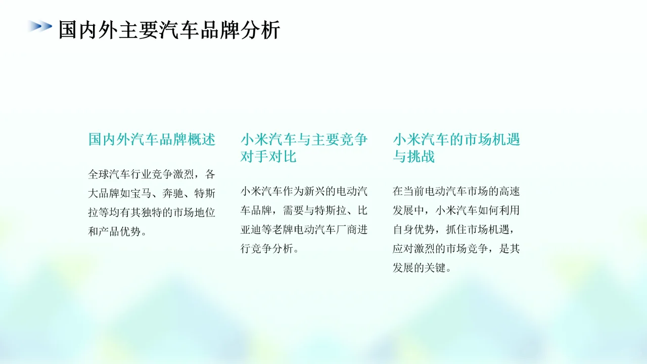 行业研究报告 一文吃透小米汽车