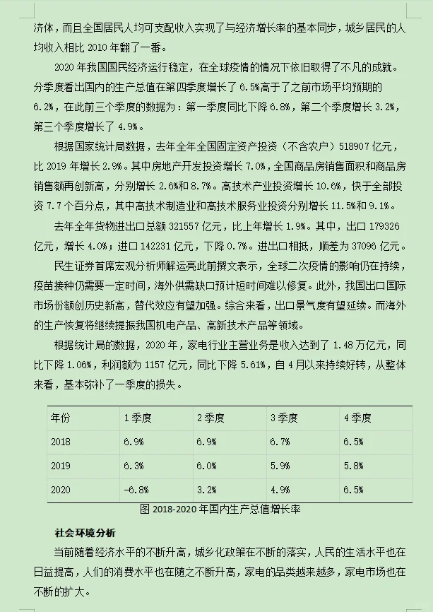 PEST+SWOT分析/格力电器概述及战略分析