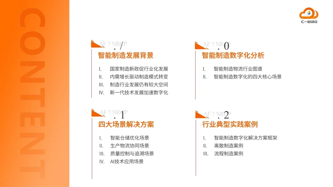智能制造行业物流与供应链数字化转型