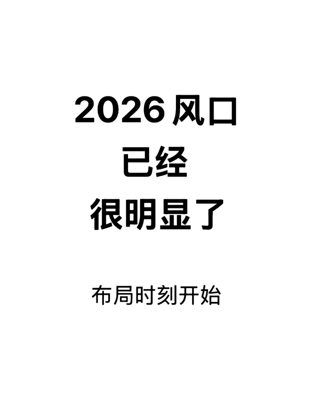 2026年预见：连猪都能在风口上翱翔