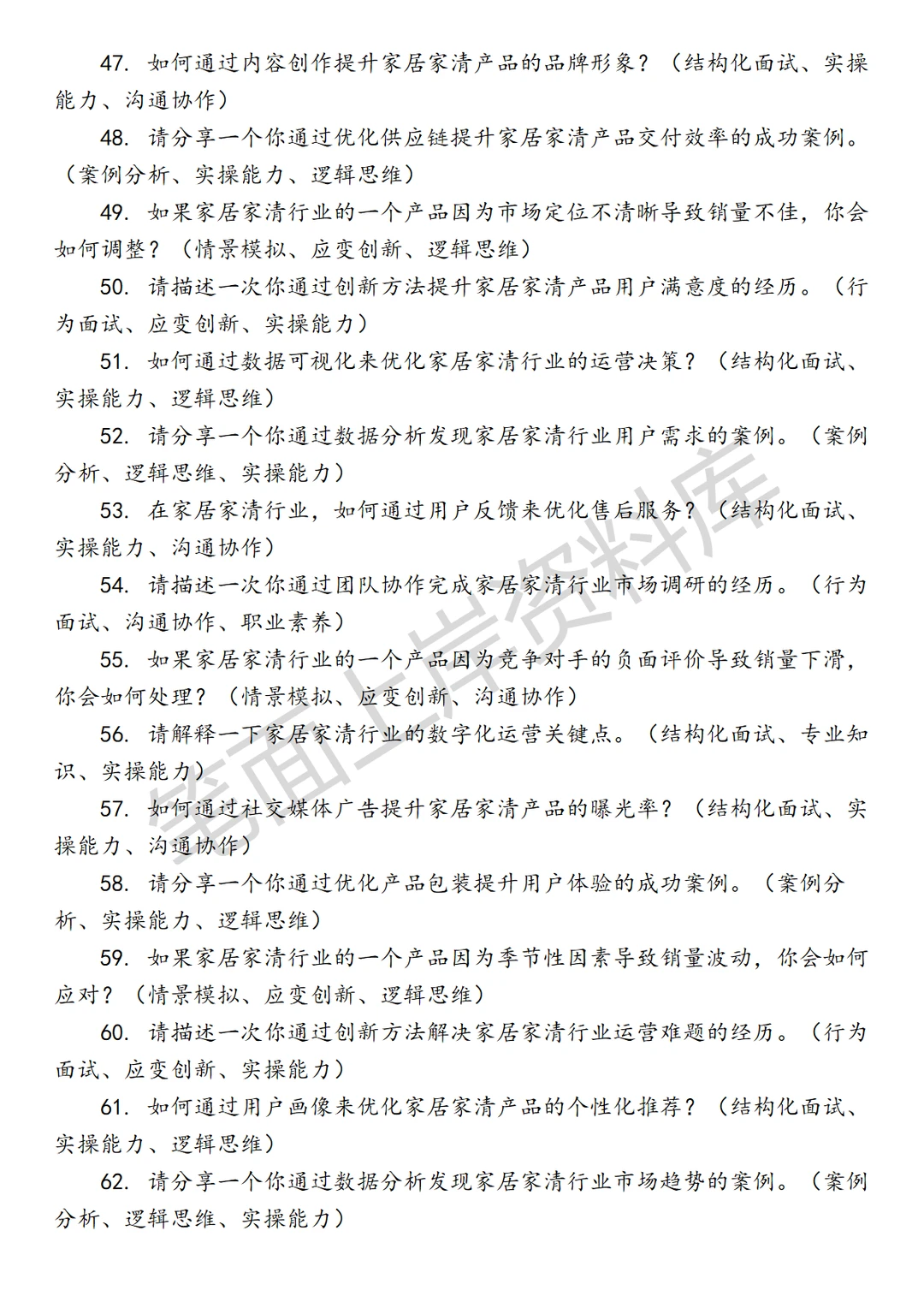 阿里国际站家居家清行业运营