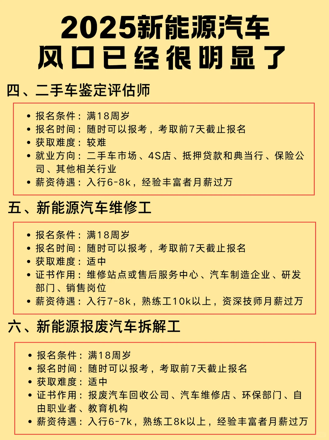汽车制造行业超火的6⃣本证书?，考证小白看
