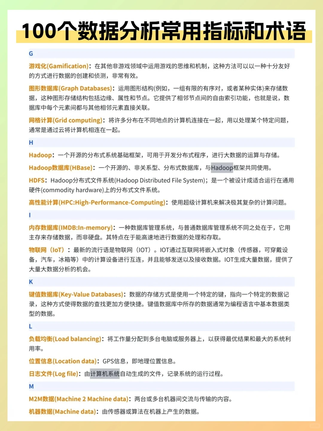 这些数据分析行业“黑话”你都懂了吗？