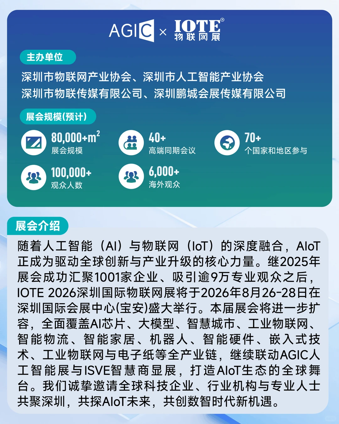 年度AIoT展会要来啦！