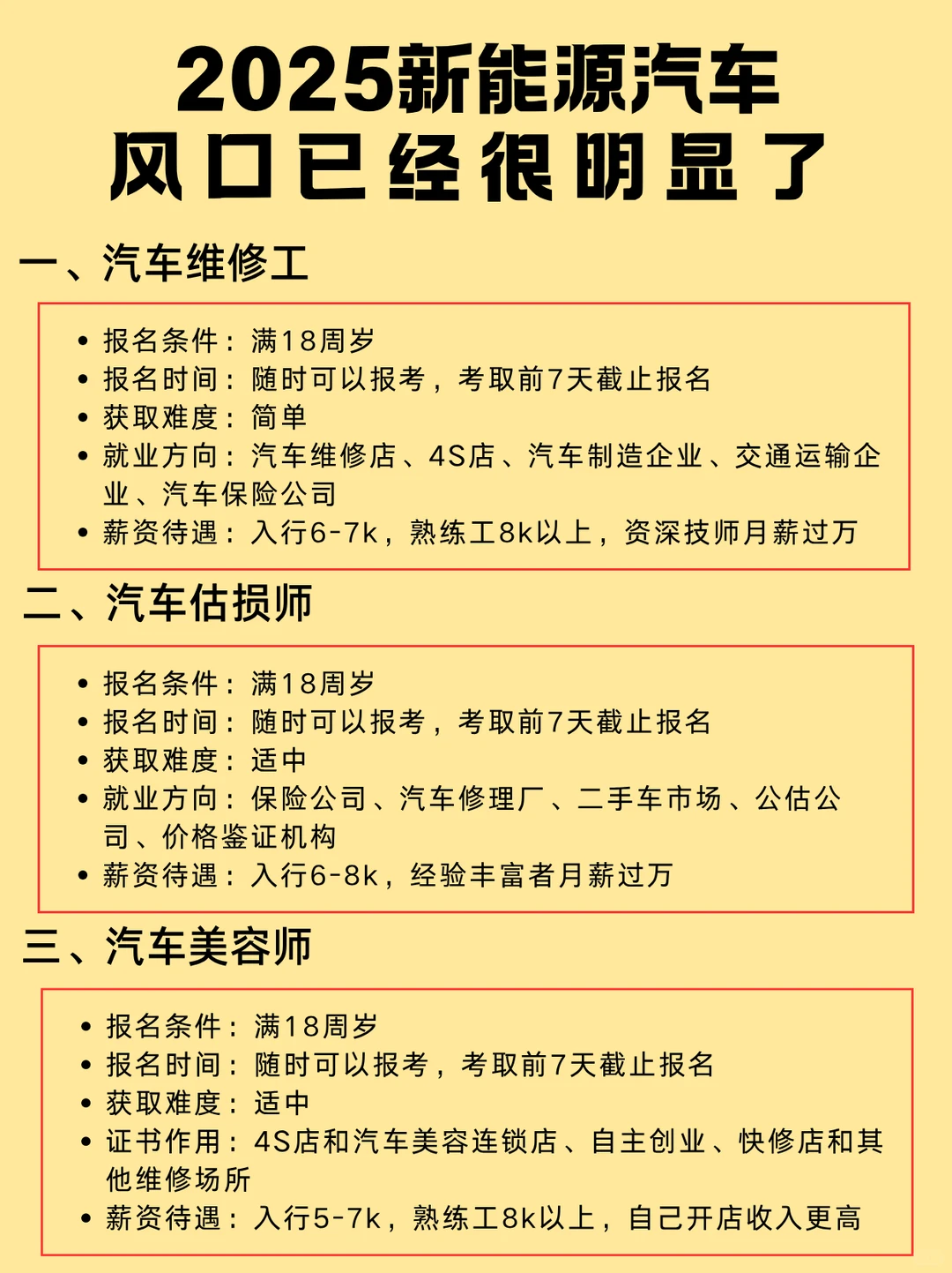 汽车制造行业超火的6⃣本证书?，考证小白看