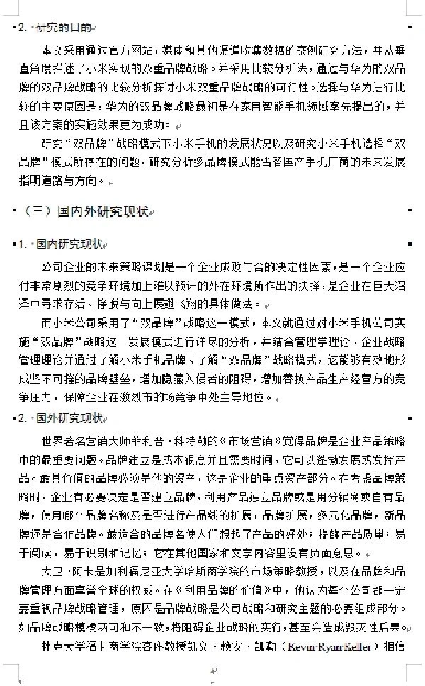 小米战略研究论文参考