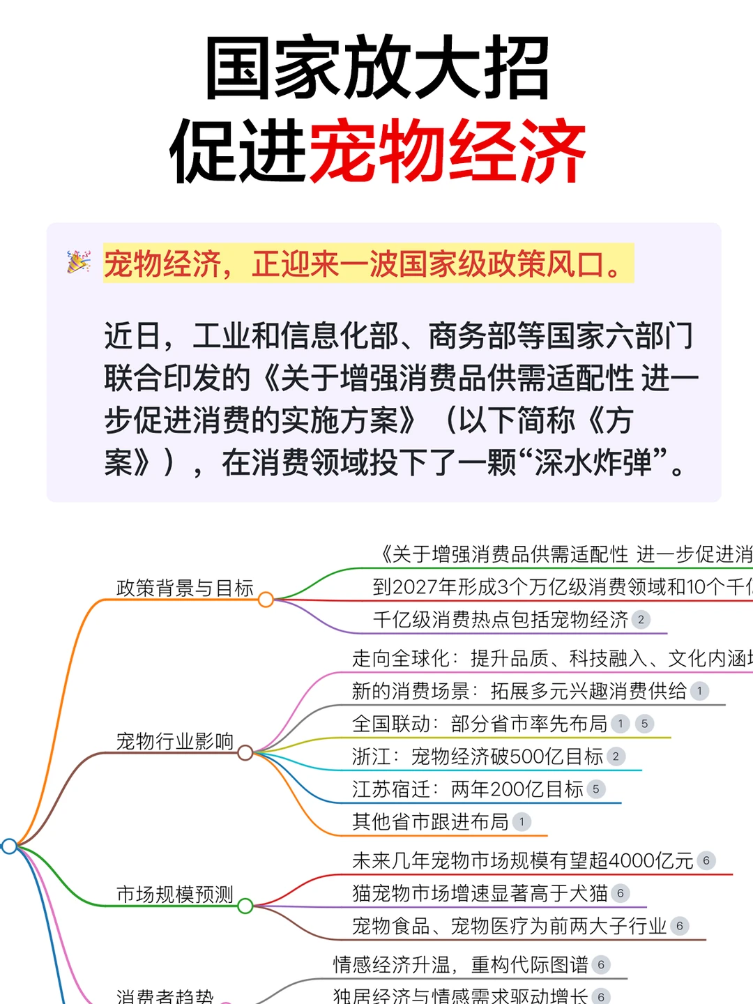 史无前例！宠物经济迎来政策东风