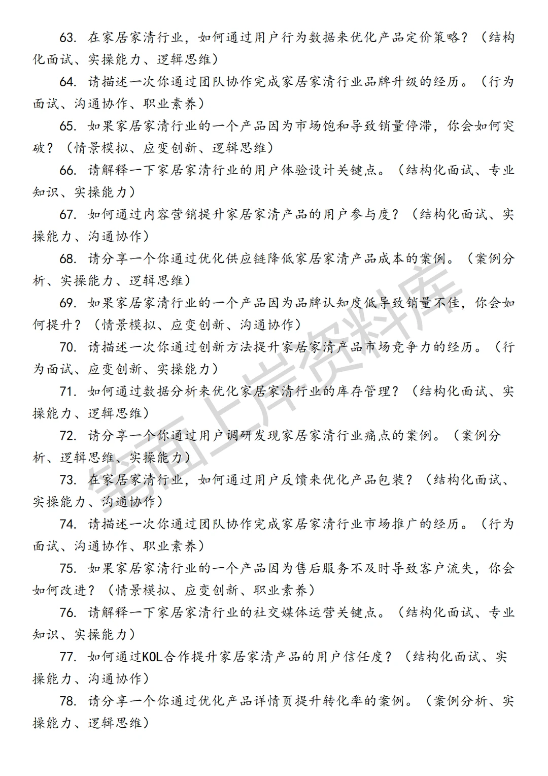 阿里国际站家居家清行业运营