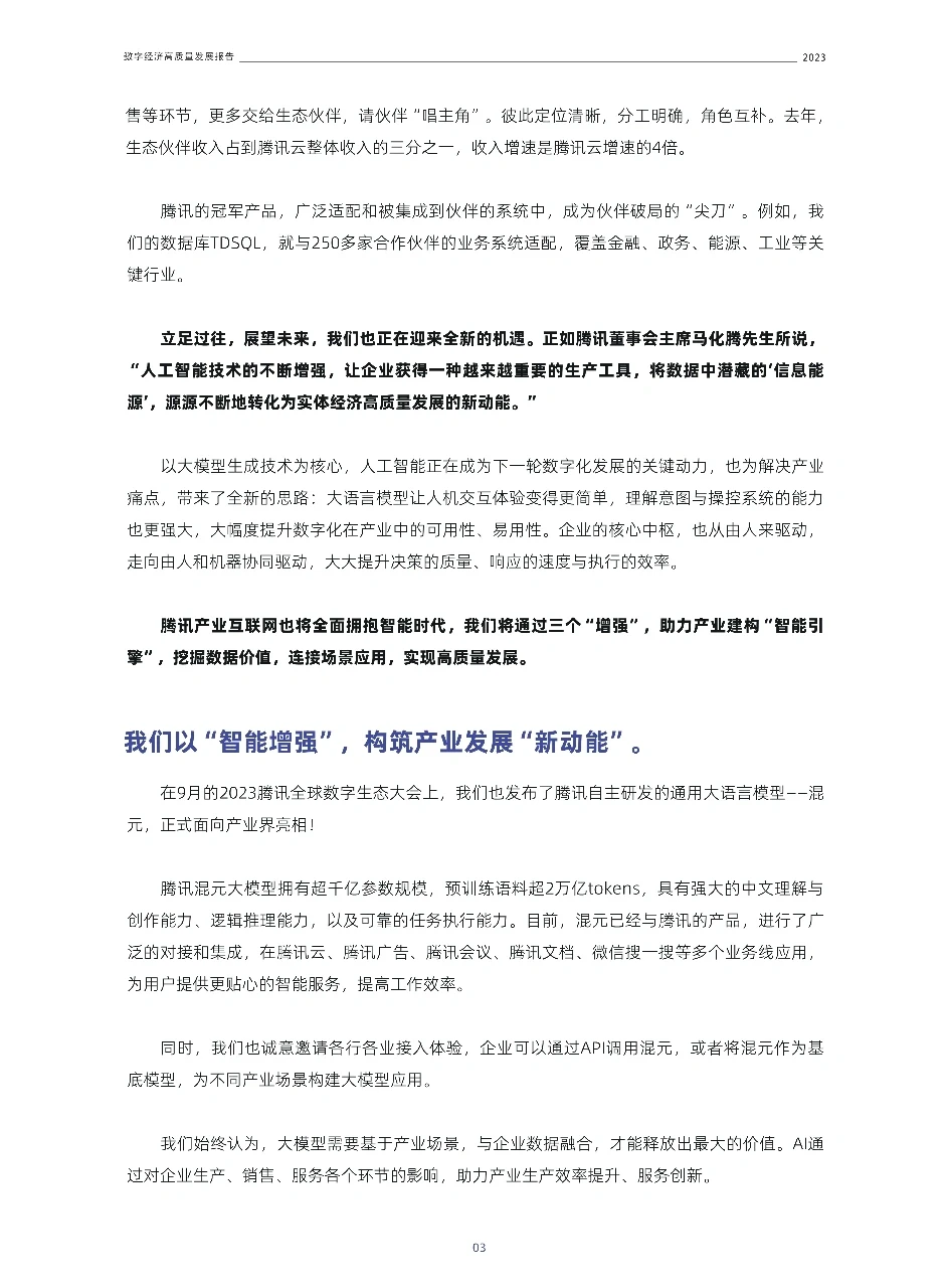 2023数字经济高质量发展报告