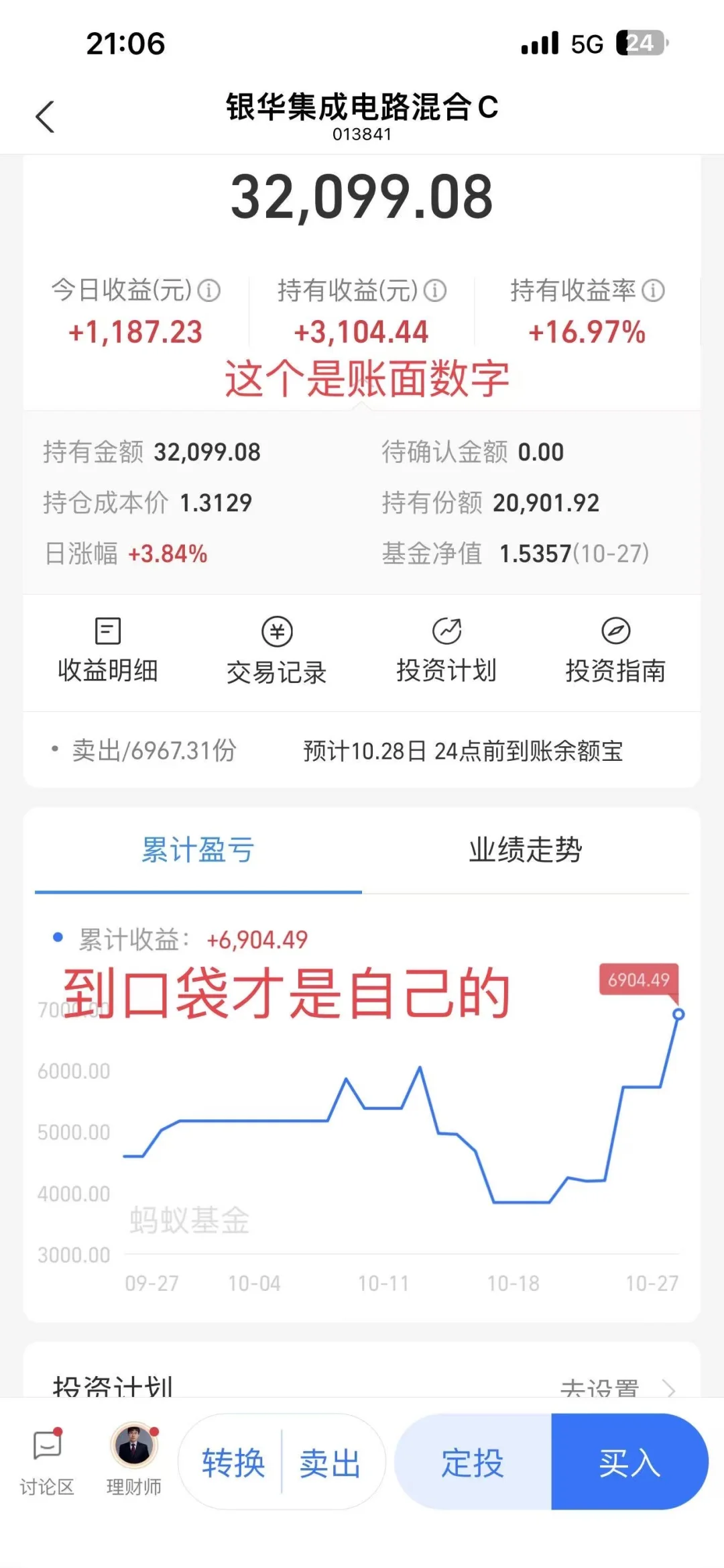 这只基金真稳，今天又大涨3.84%