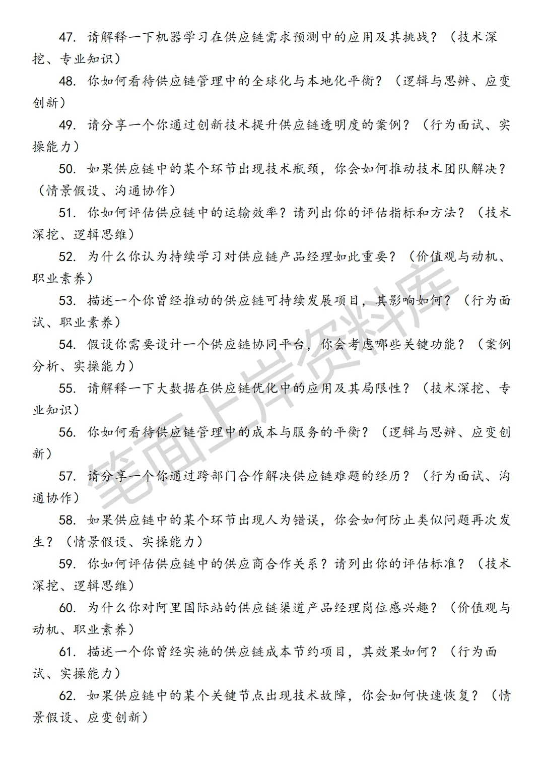 阿里国际站供应链渠道产品经理