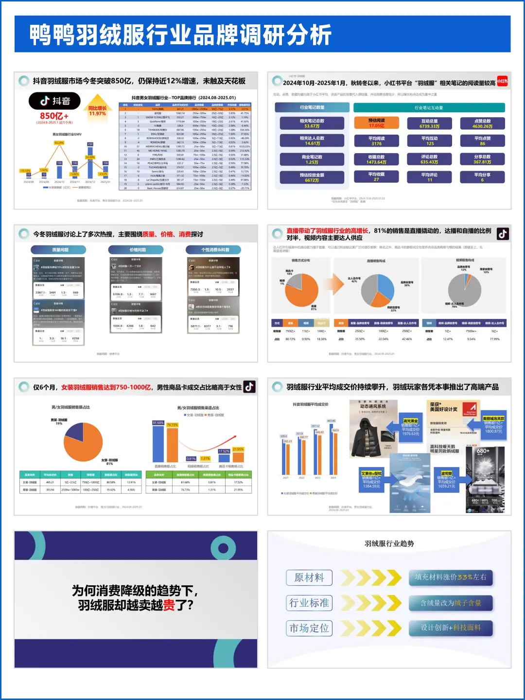 鸭鸭羽绒服行业品牌调研分析报告