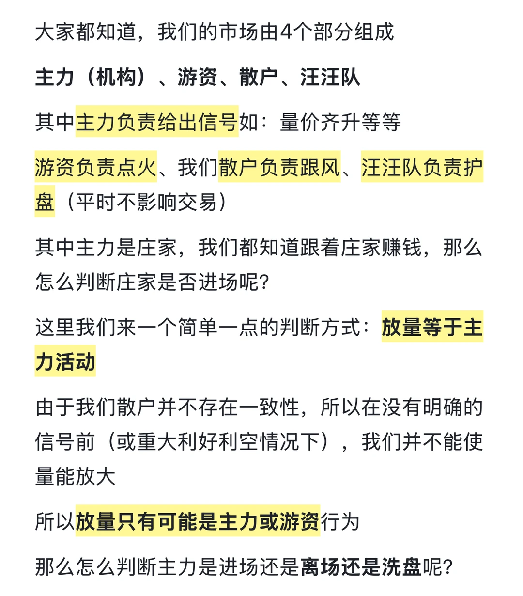 你能不能看懂这是洗盘❓