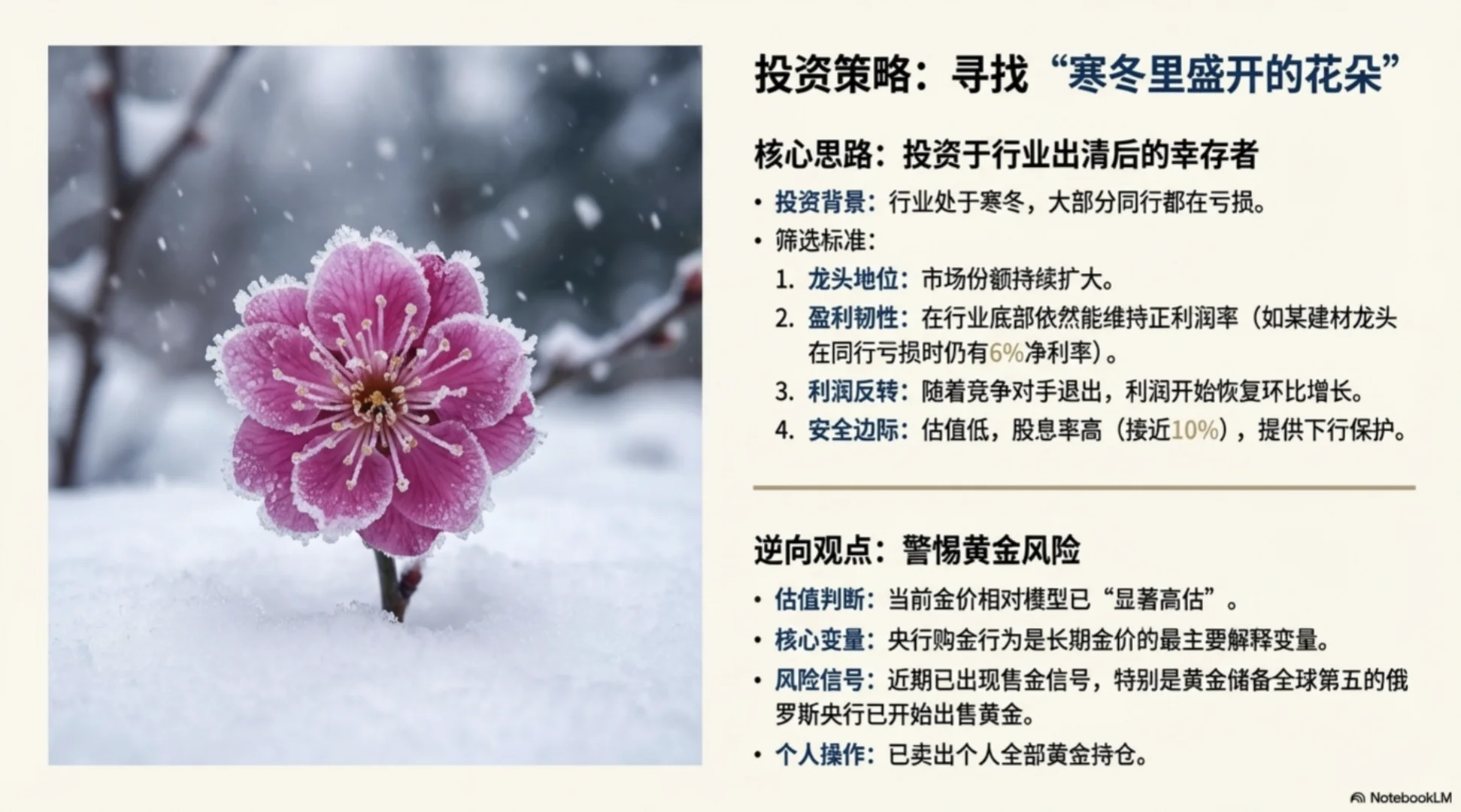 泡沫与价值,2026年投资主线