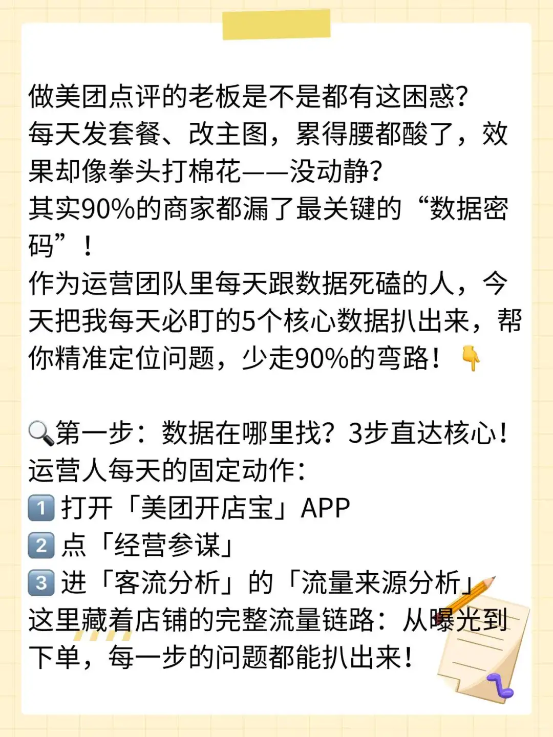?美团点评每日花十分钟必盯的数据