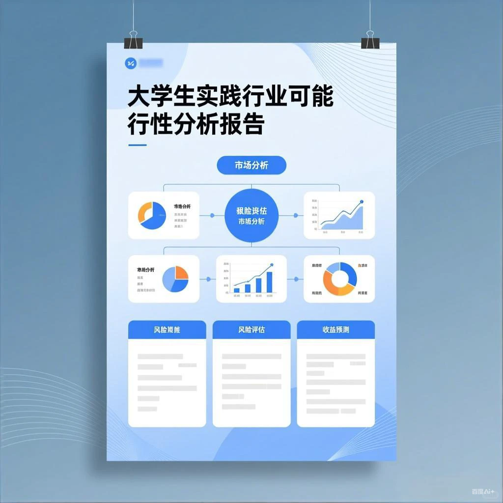 社会调研报告行业市场范文大学生实践可行性