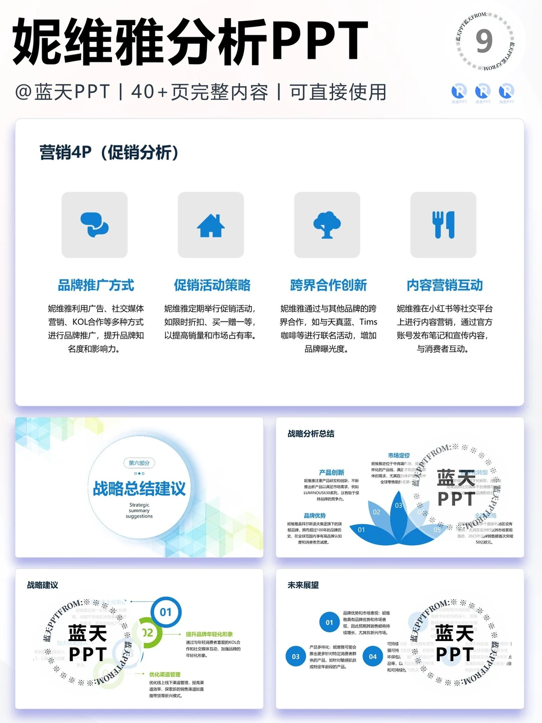 【025】妮维雅战略分析营销策略 SWOT PPT