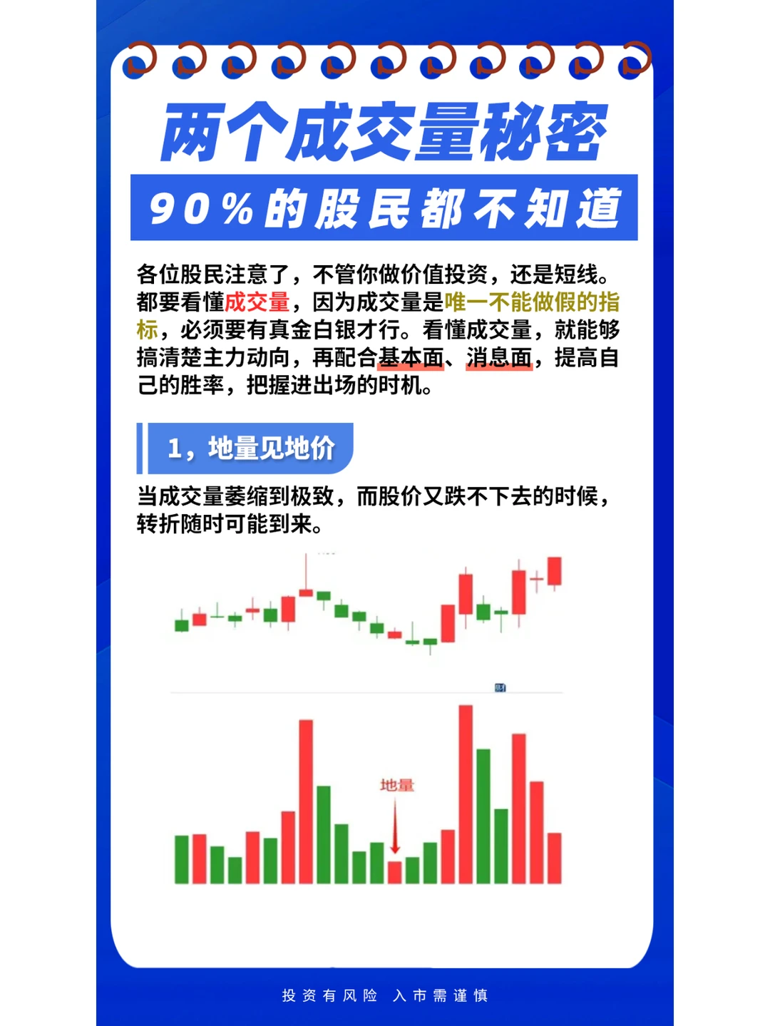 两个成交量秘，90%的股民都不知道