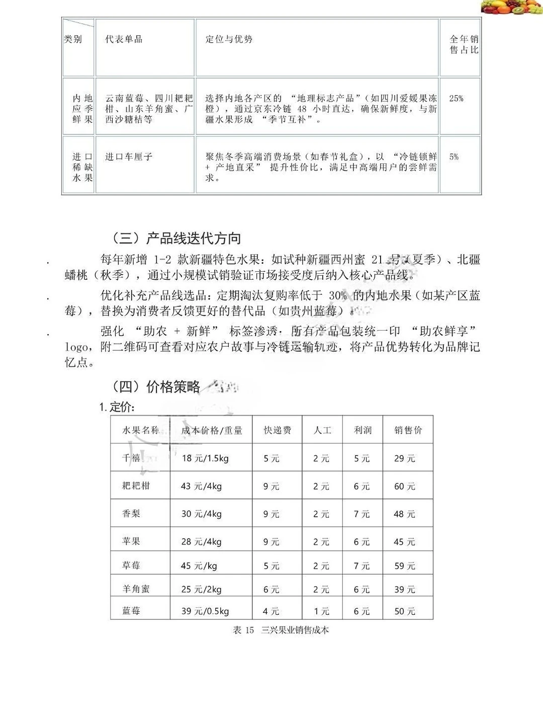 三创赛｜微果利民新零售电商获奖案例
