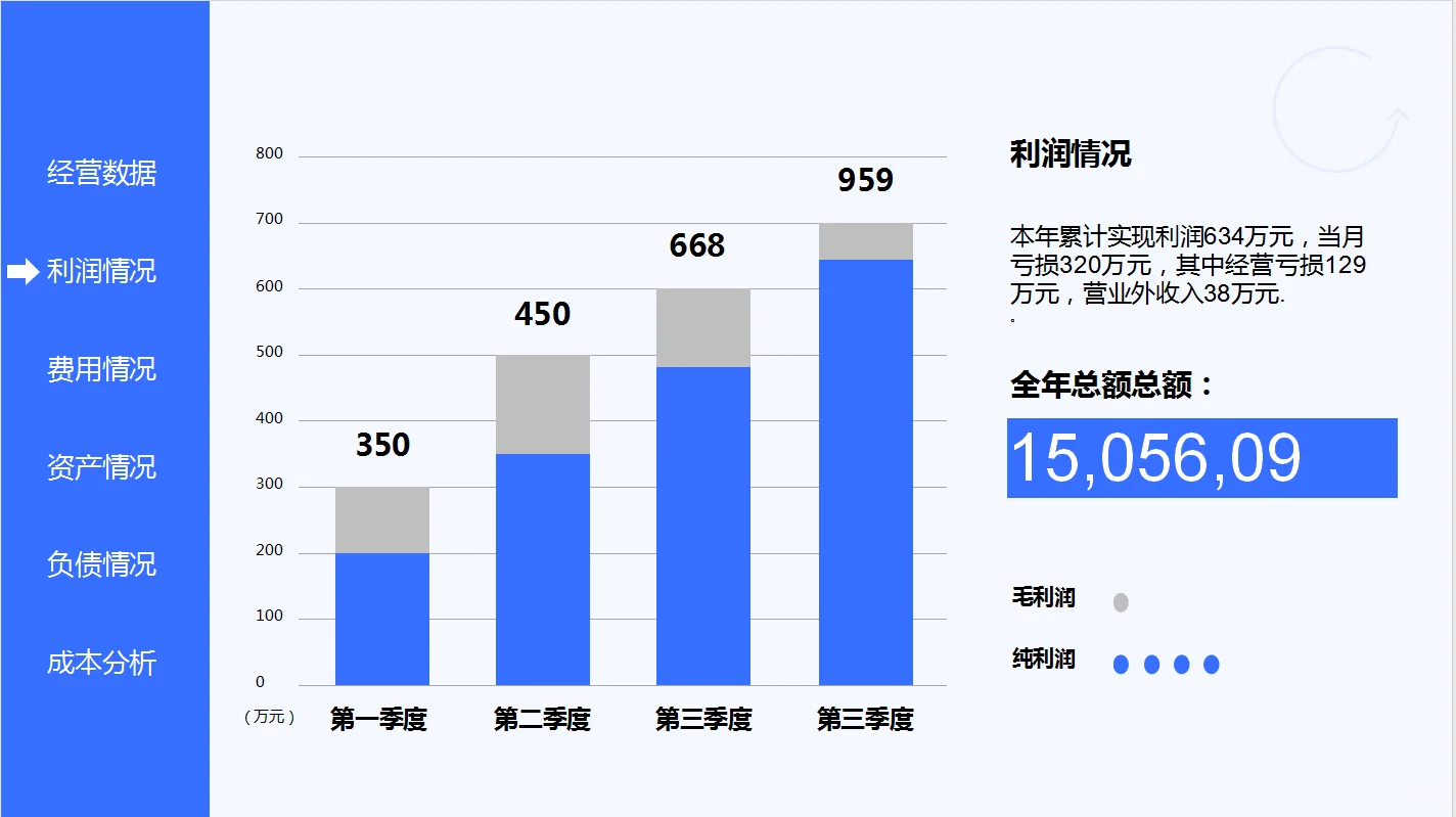 公司年度财务分析报告，真的太清楚了！