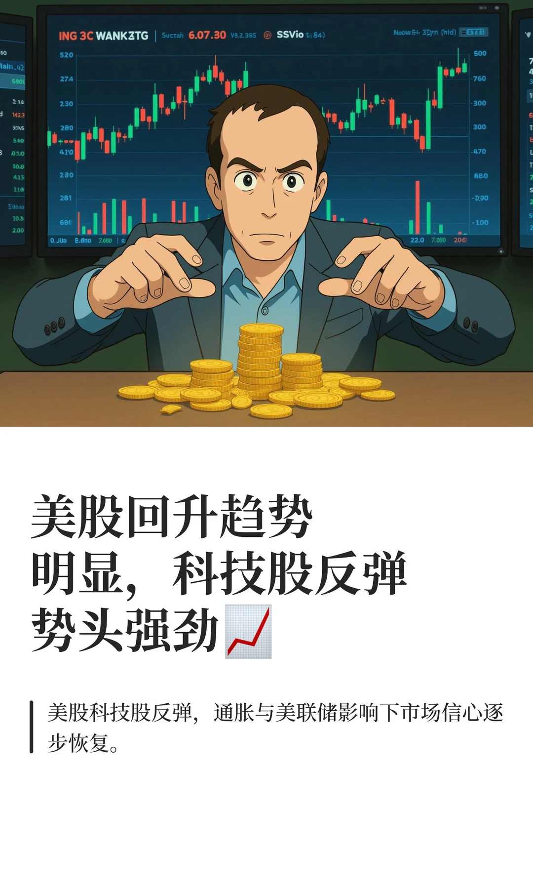 美股回升趋势明显，科技股反弹势头强劲?