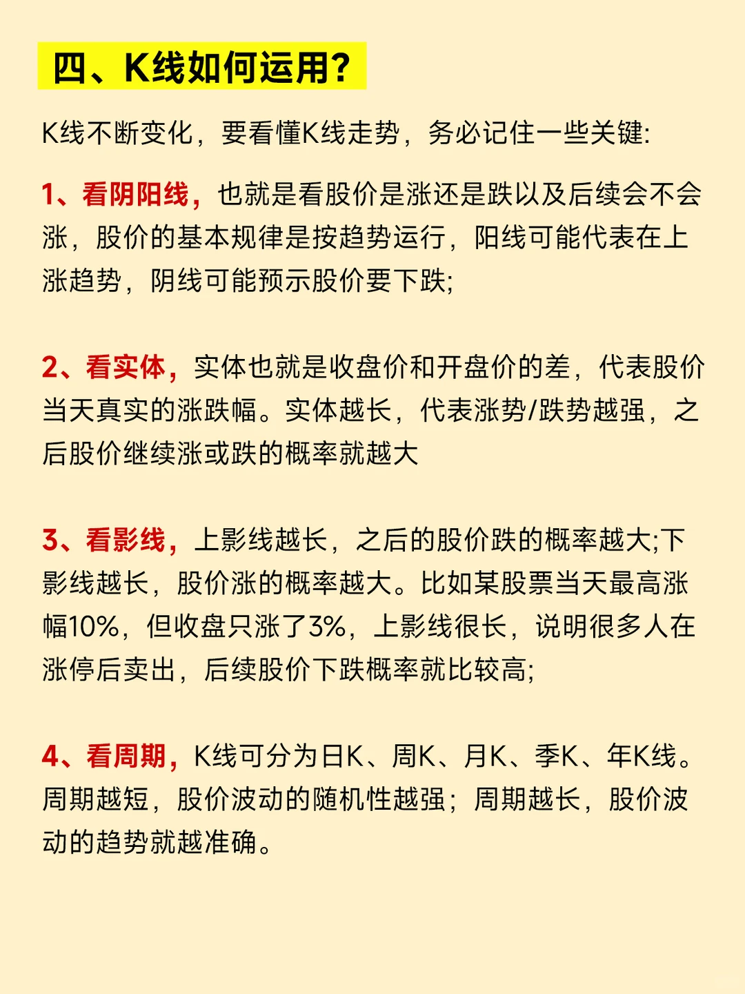 手把手教你看懂K线