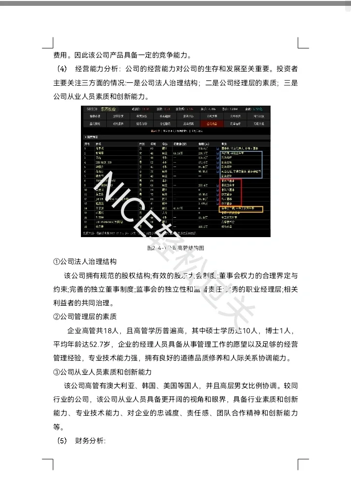 证券投资学基本面分析