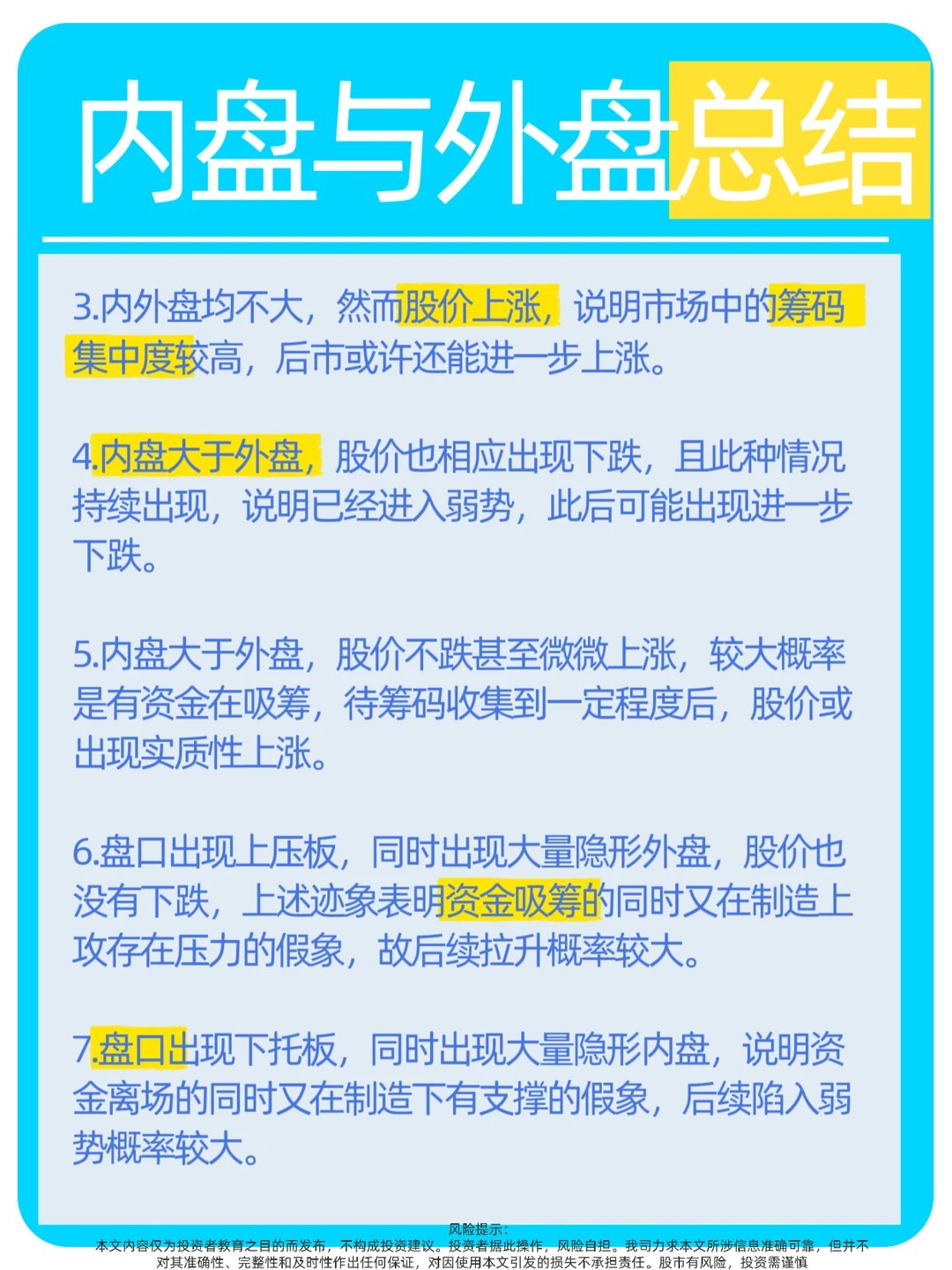 盯盘技巧8|内外盘看穿主力动作！?