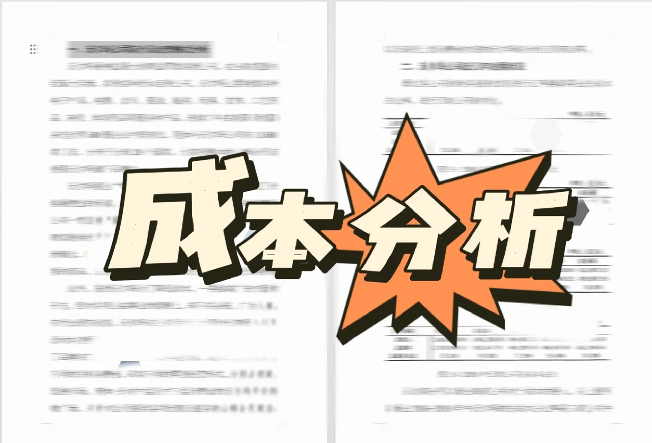 成本分析报告