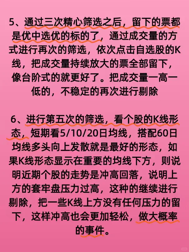 只在尾盘30分钟选股!操作的方法非常简单！