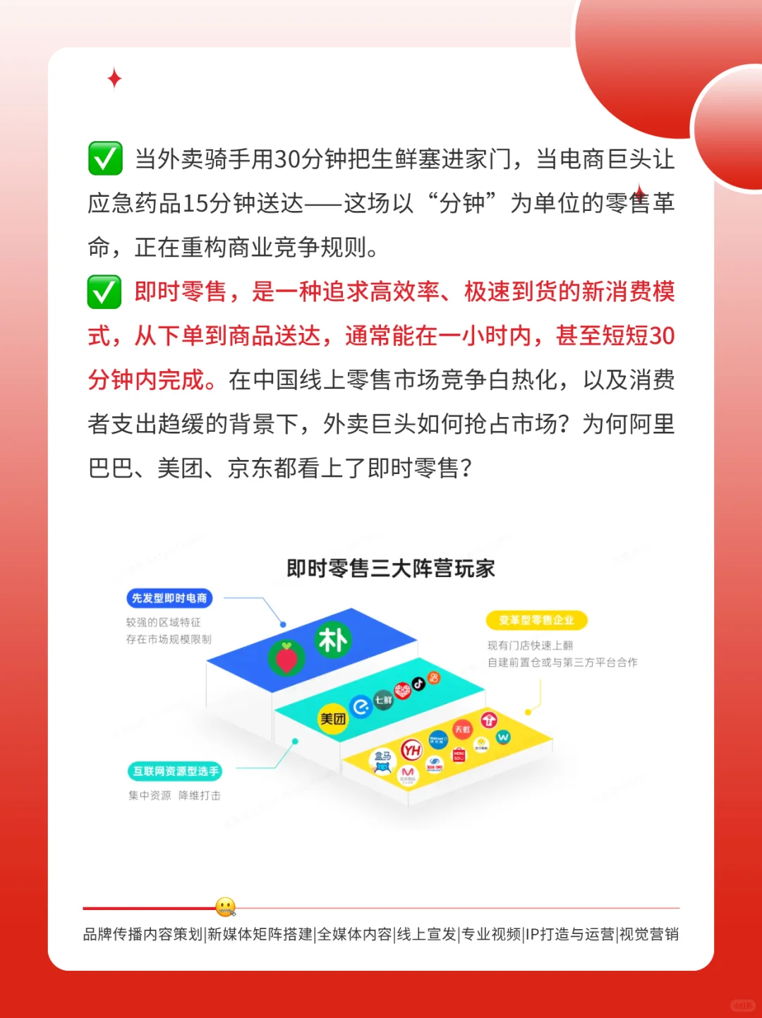 为何巨头们盯上即时零售？