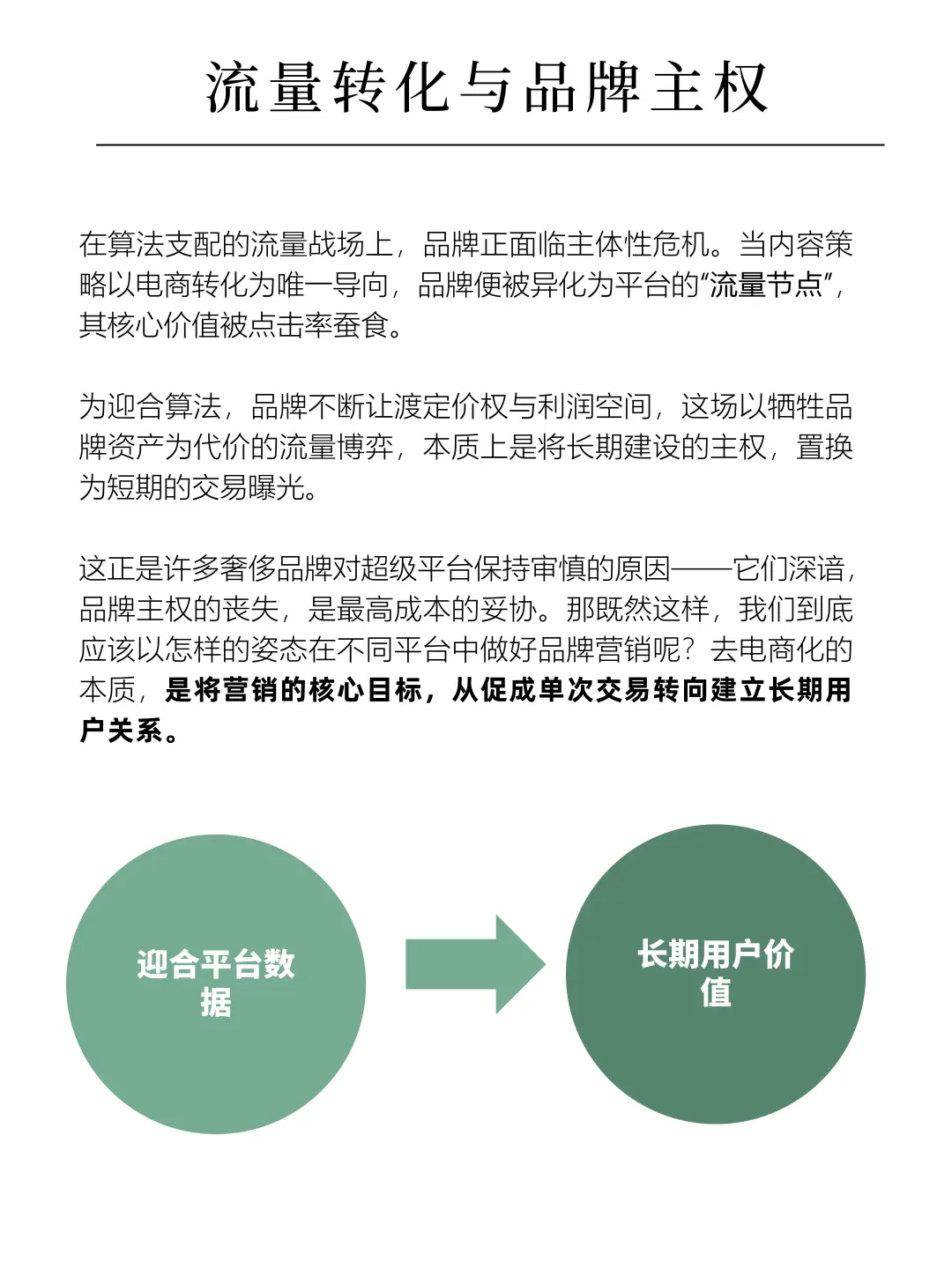 品牌营销后时代，就是去电商化