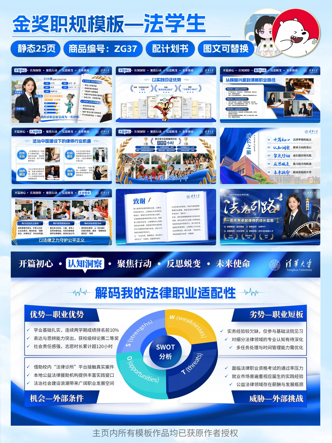 职规赛的自我分析页不会做？看这篇就够了❗