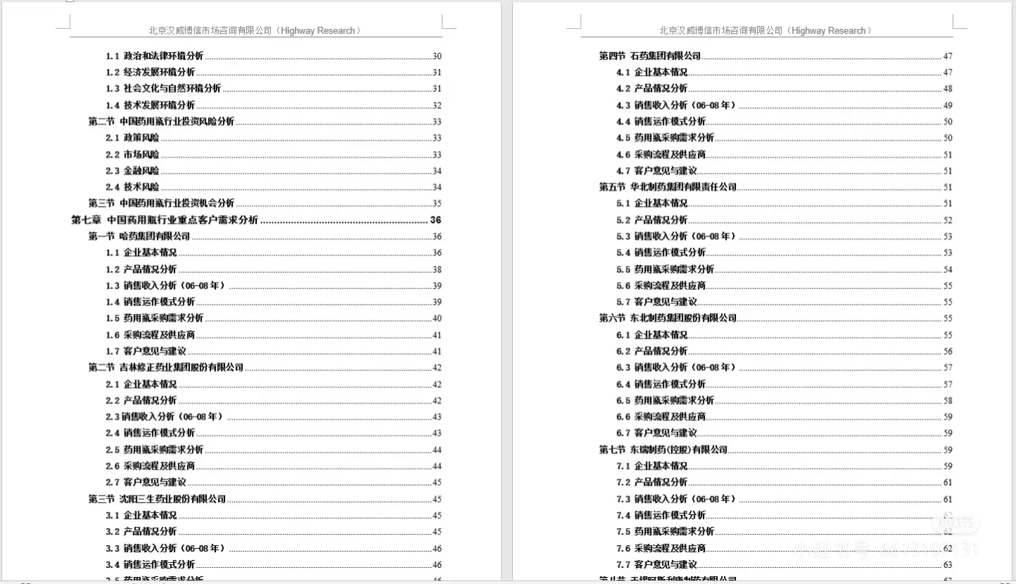 投资可行性研究报告实例