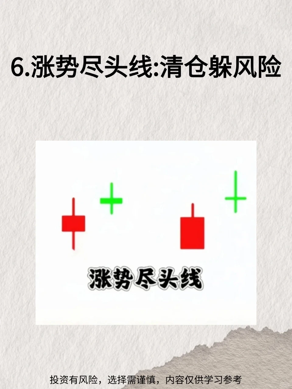 7种散户必看的k线形态，学会逆袭